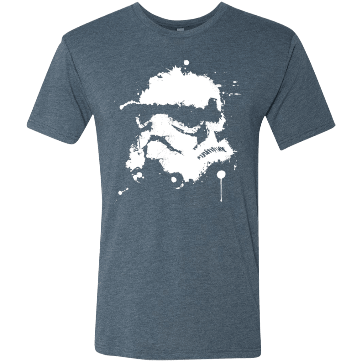 T-Shirts Indigo / Small Splatted Helmet Men's Triblend T-Shirt