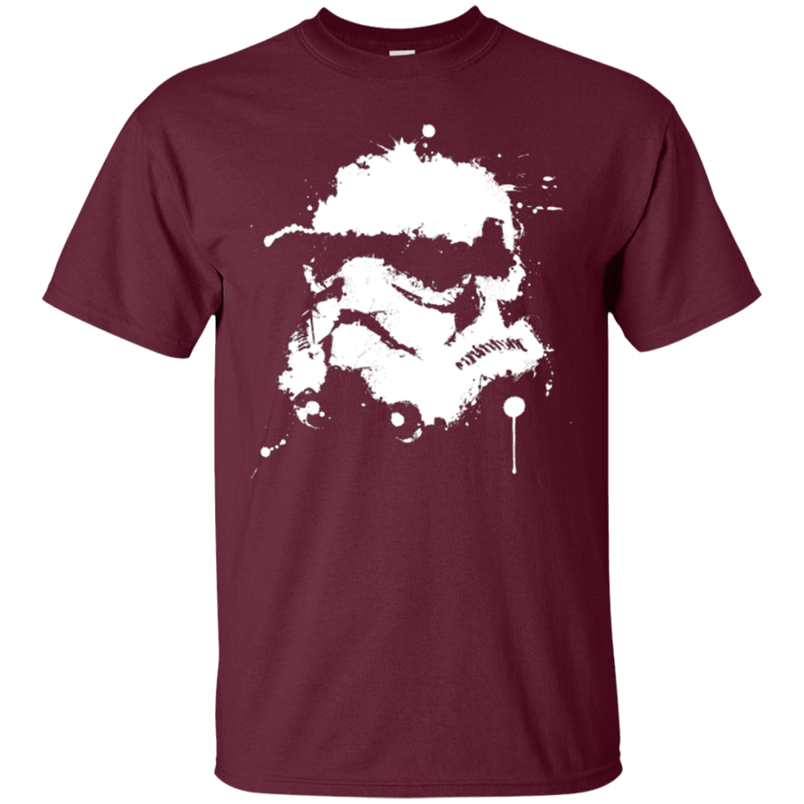 T-Shirts Maroon / Small Splatted Helmet T-Shirt