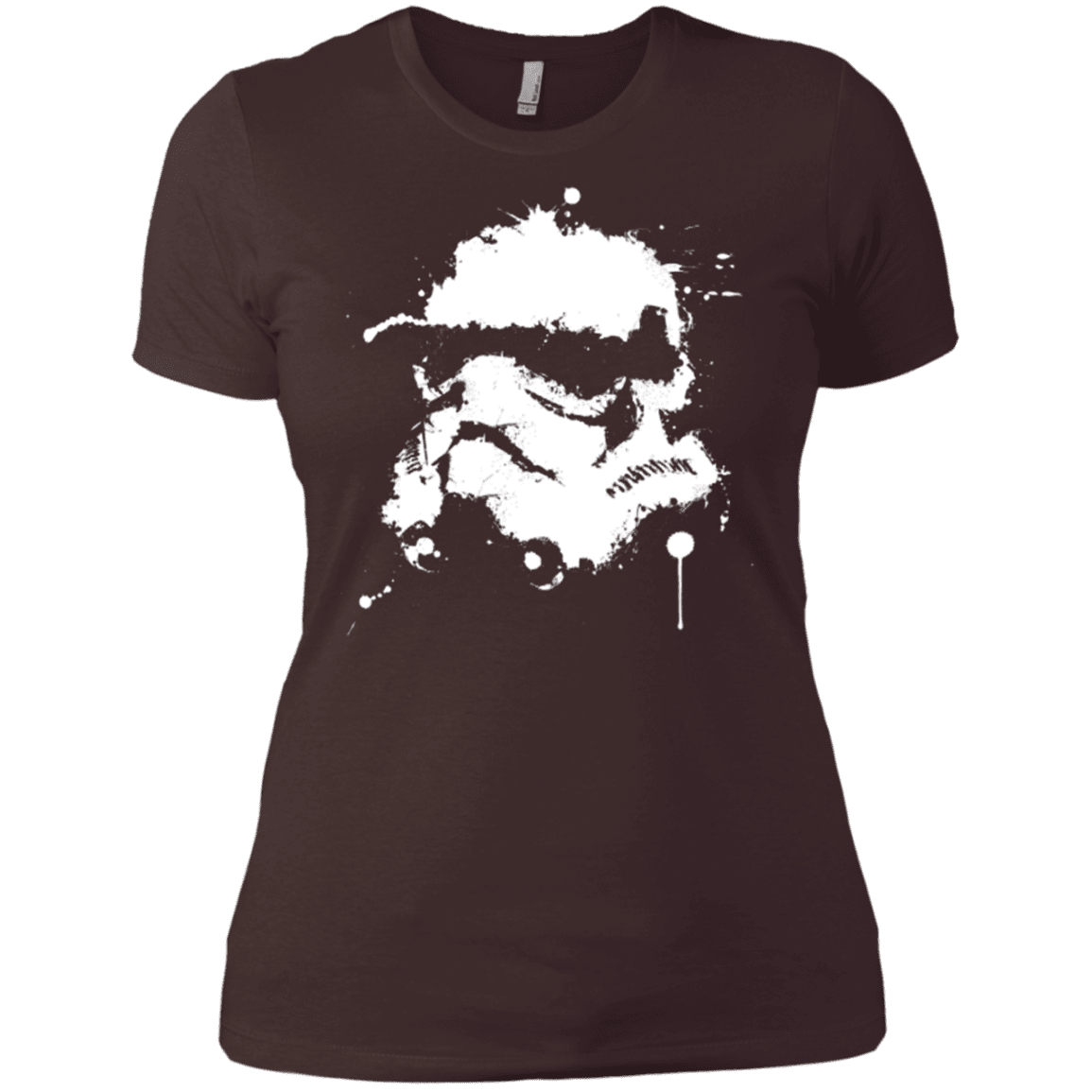 T-Shirts Dark Chocolate / X-Small Splatted Helmet Women's Premium T-Shirt