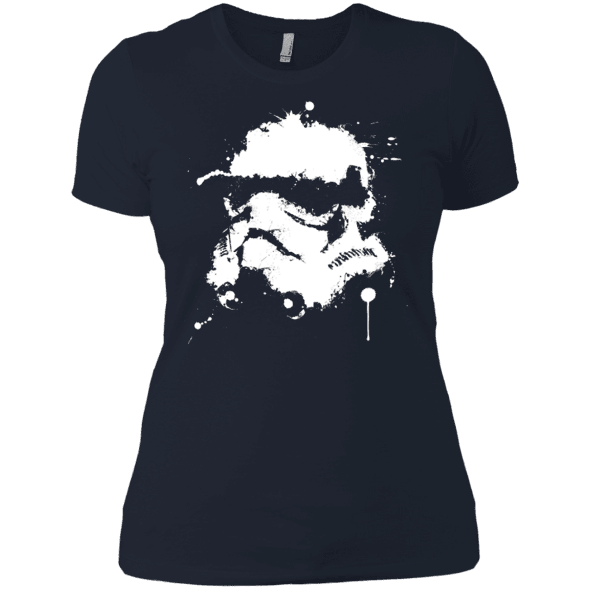 T-Shirts Midnight Navy / X-Small Splatted Helmet Women's Premium T-Shirt