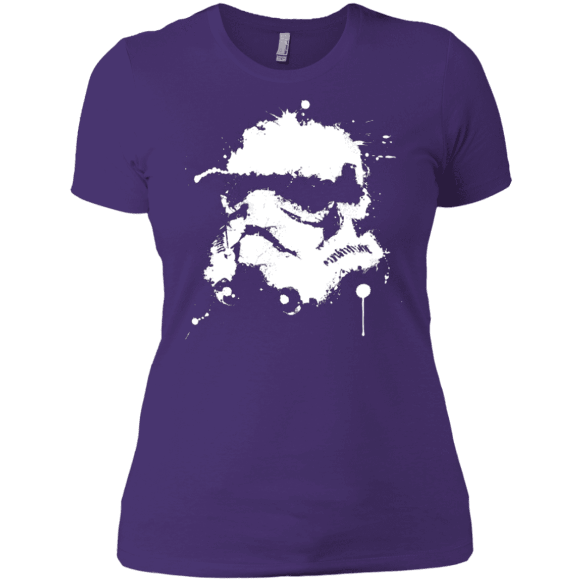 T-Shirts Purple / X-Small Splatted Helmet Women's Premium T-Shirt