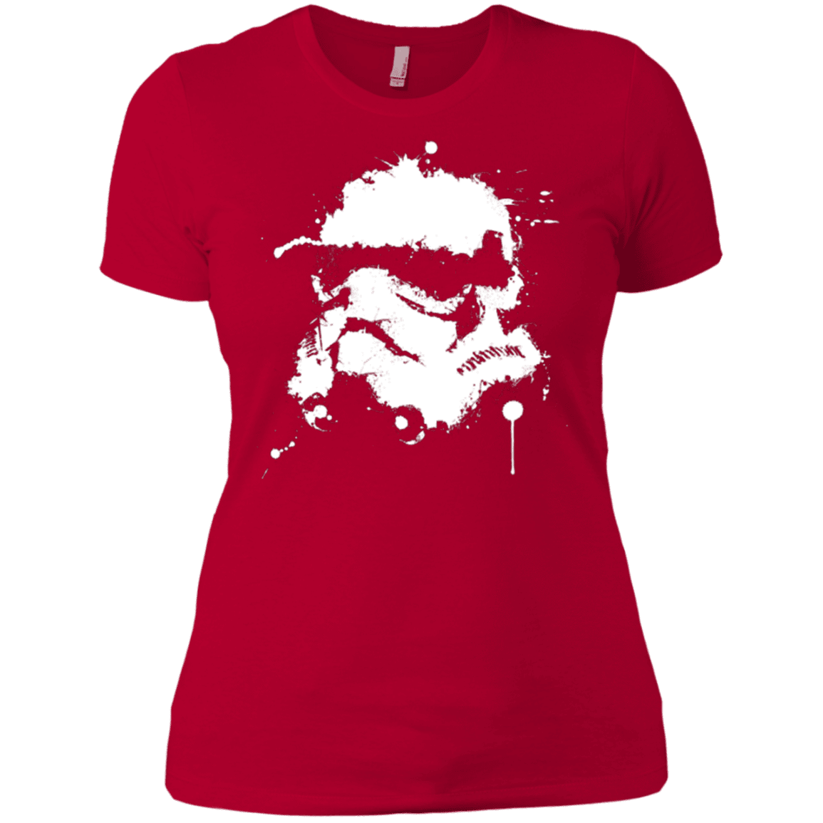 T-Shirts Red / X-Small Splatted Helmet Women's Premium T-Shirt