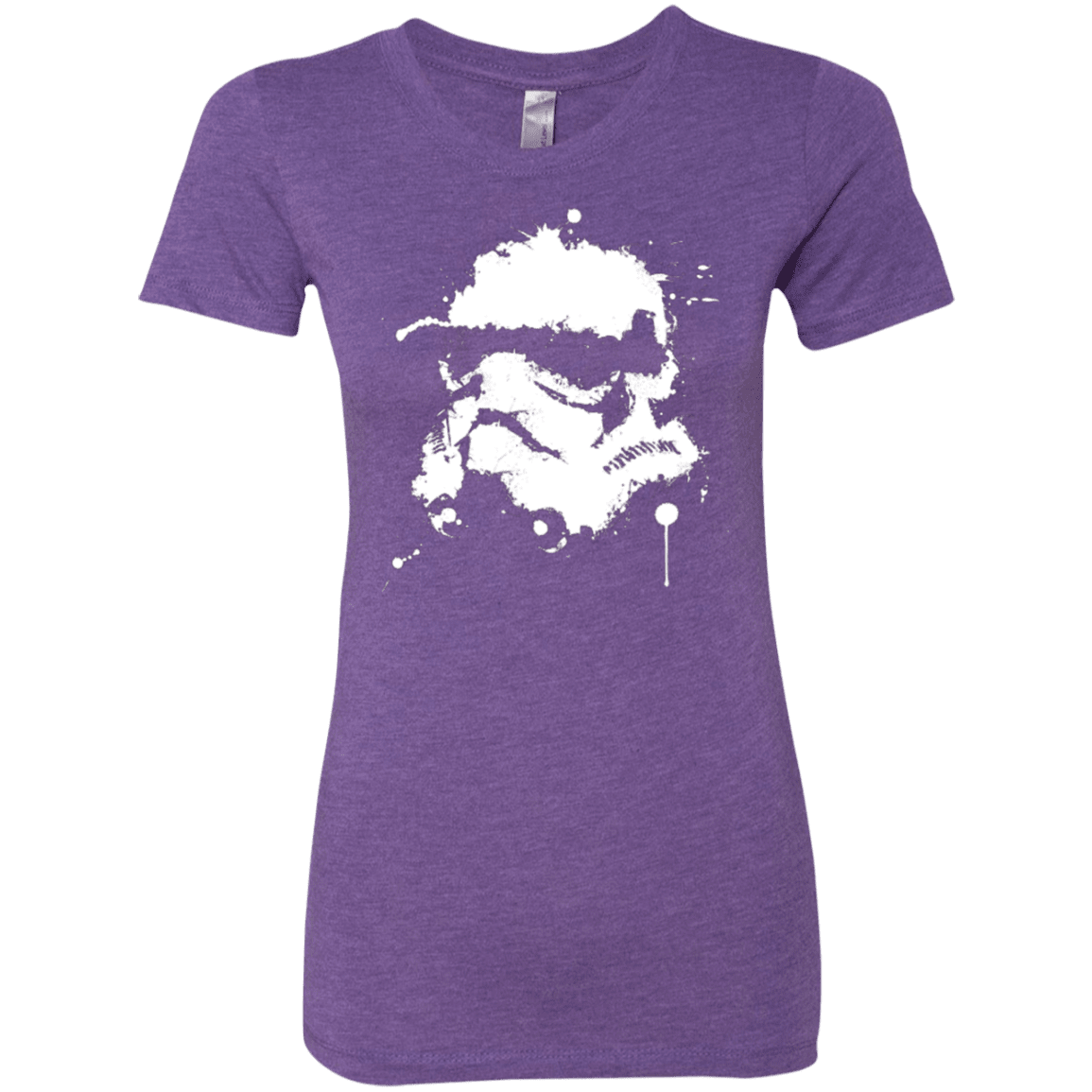 T-Shirts Purple Rush / Small Splatted Helmet Women's Triblend T-Shirt