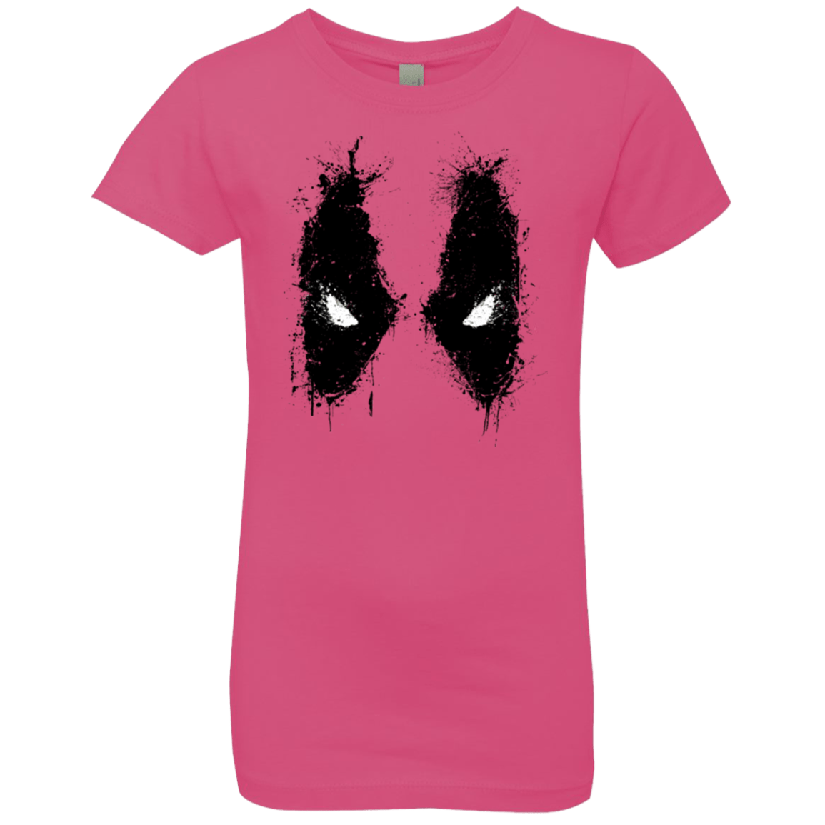T-Shirts Hot Pink / YXS Splatted Merc Girls Premium T-Shirt