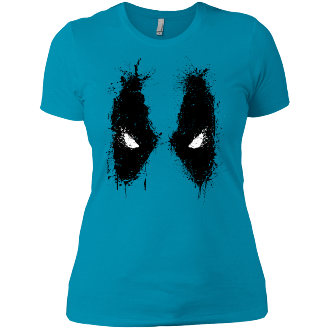 T-Shirts Turquoise / X-Small Splatted Merc Women's Premium T-Shirt