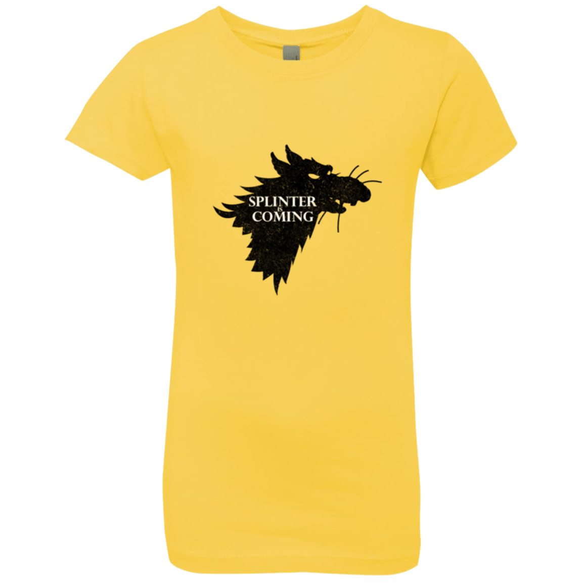 T-Shirts Vibrant Yellow / YXS Splinter is Coming Girls Premium T-Shirt