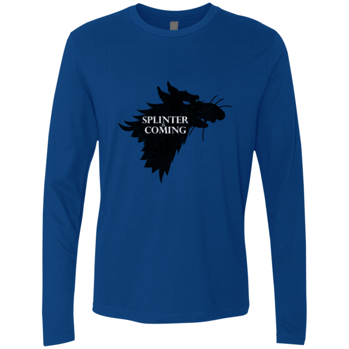 T-Shirts Royal / Small Splinter is Coming Men's Premium Long Sleeve