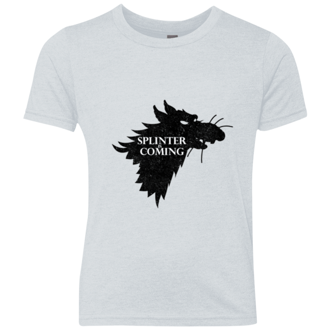 T-Shirts Heather White / YXS Splinter is Coming Youth Triblend T-Shirt