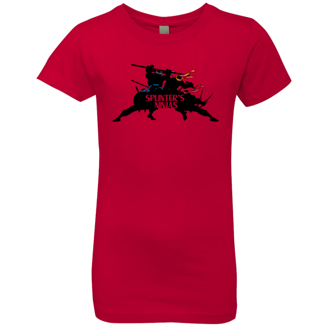 T-Shirts Red / YXS Splinters Ninjas Girls Premium T-Shirt