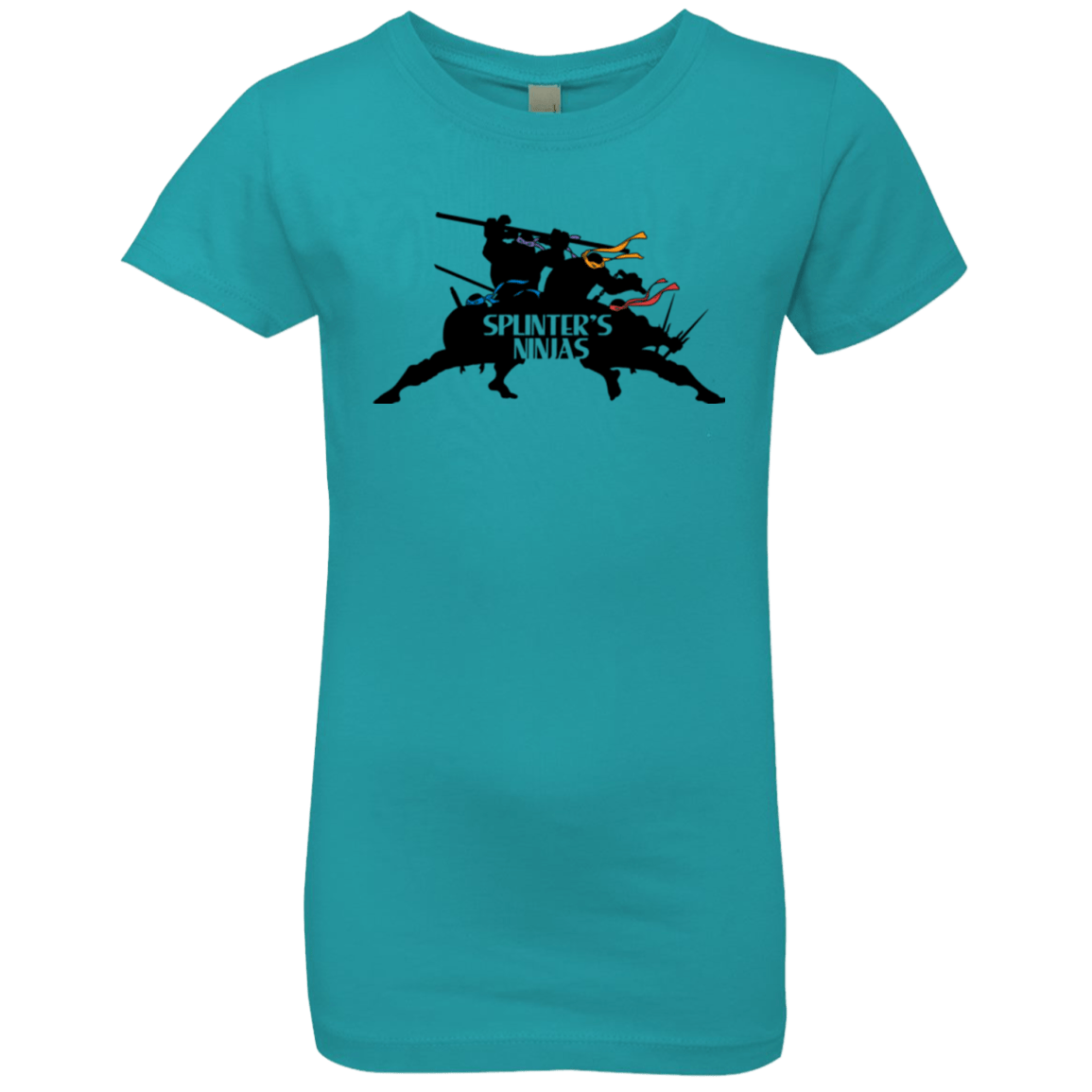 T-Shirts Tahiti Blue / YXS Splinters Ninjas Girls Premium T-Shirt