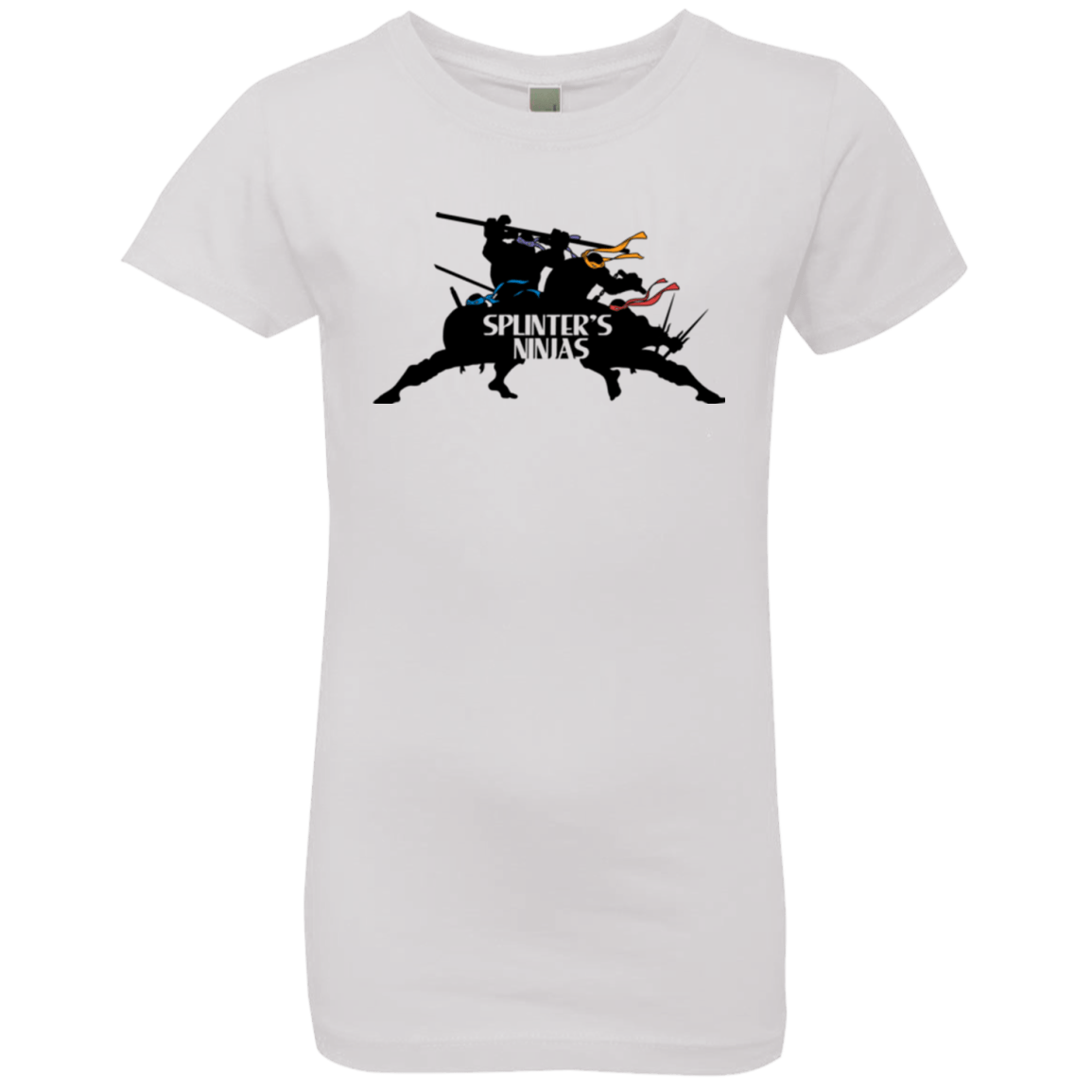 T-Shirts White / YXS Splinters Ninjas Girls Premium T-Shirt