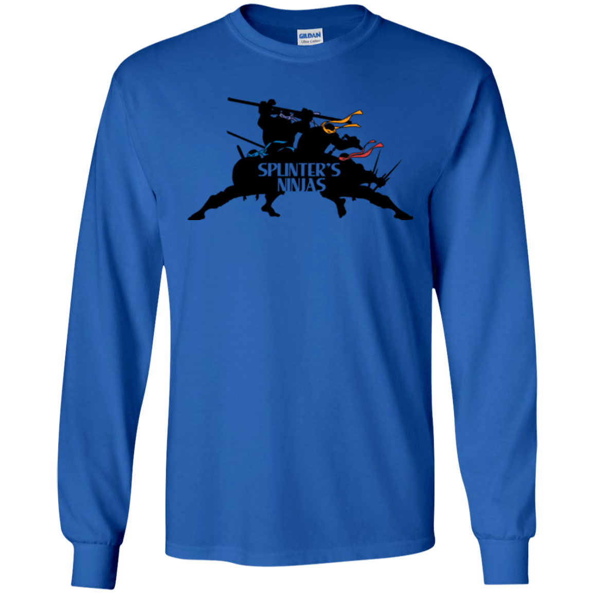 T-Shirts Royal / S Splinters Ninjas Men's Long Sleeve T-Shirt