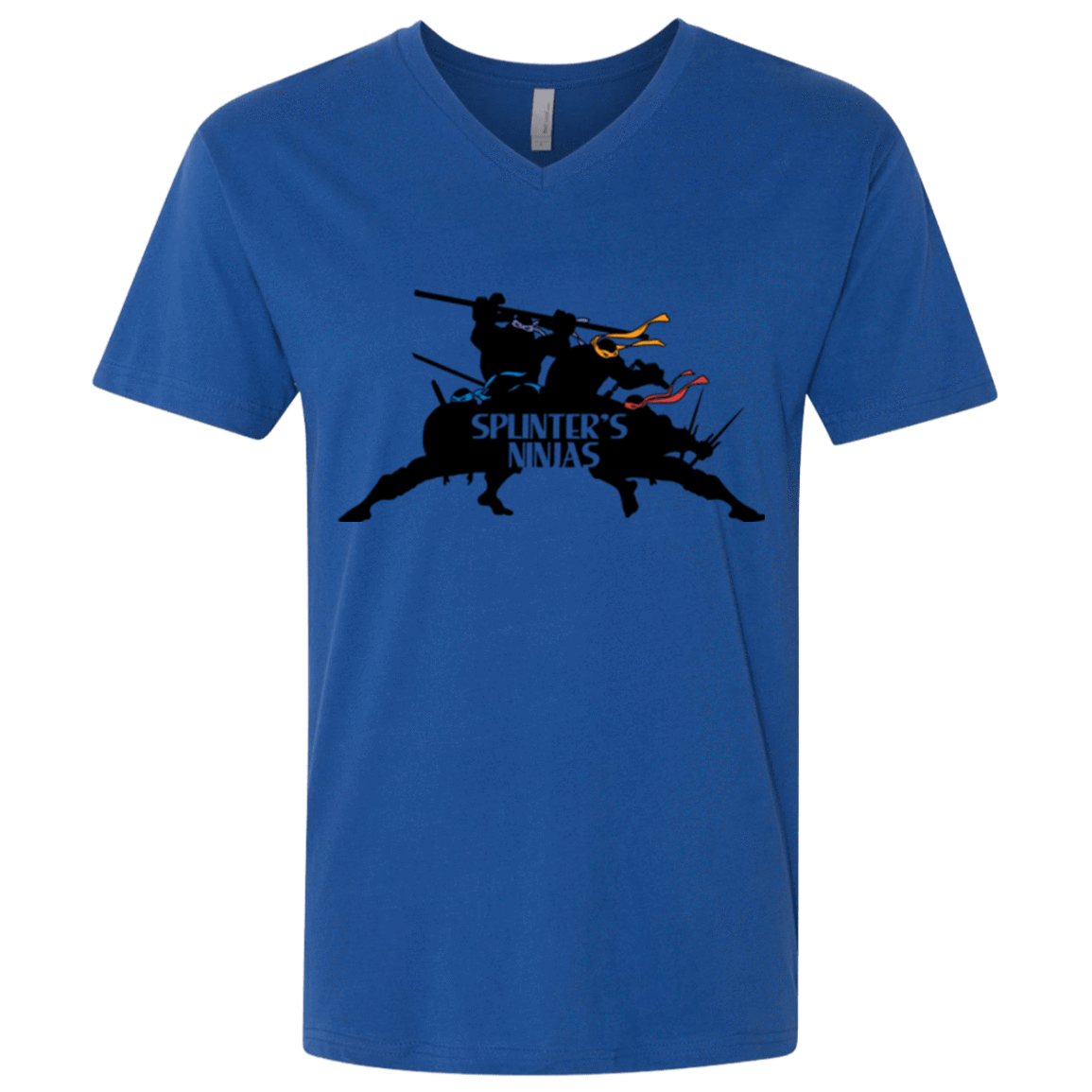 T-Shirts Royal / X-Small Splinters Ninjas Men's Premium V-Neck