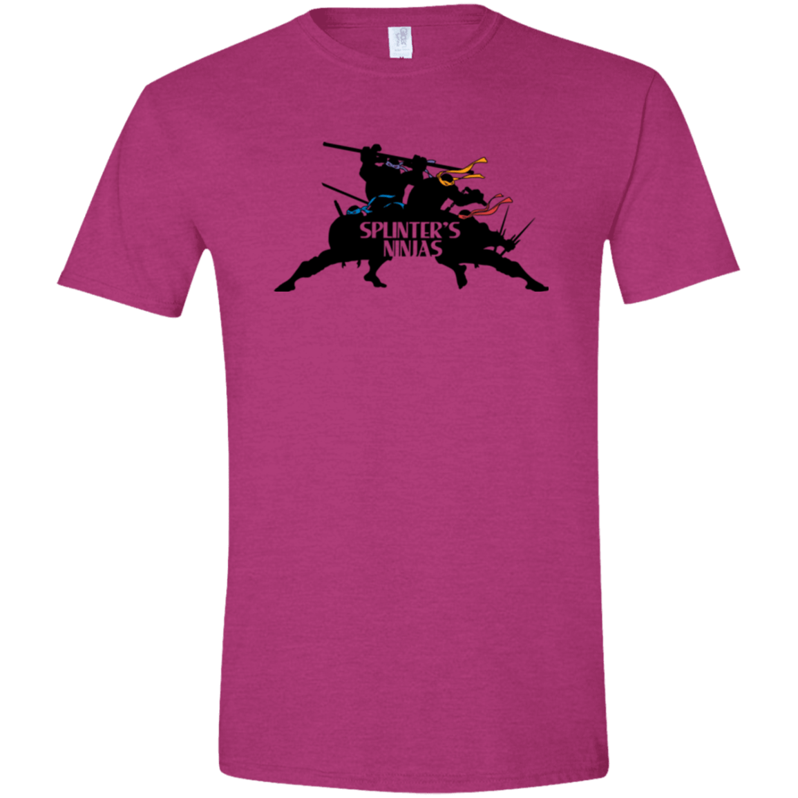 T-Shirts Antique Heliconia / S Splinters Ninjas Men's Semi-Fitted Softstyle