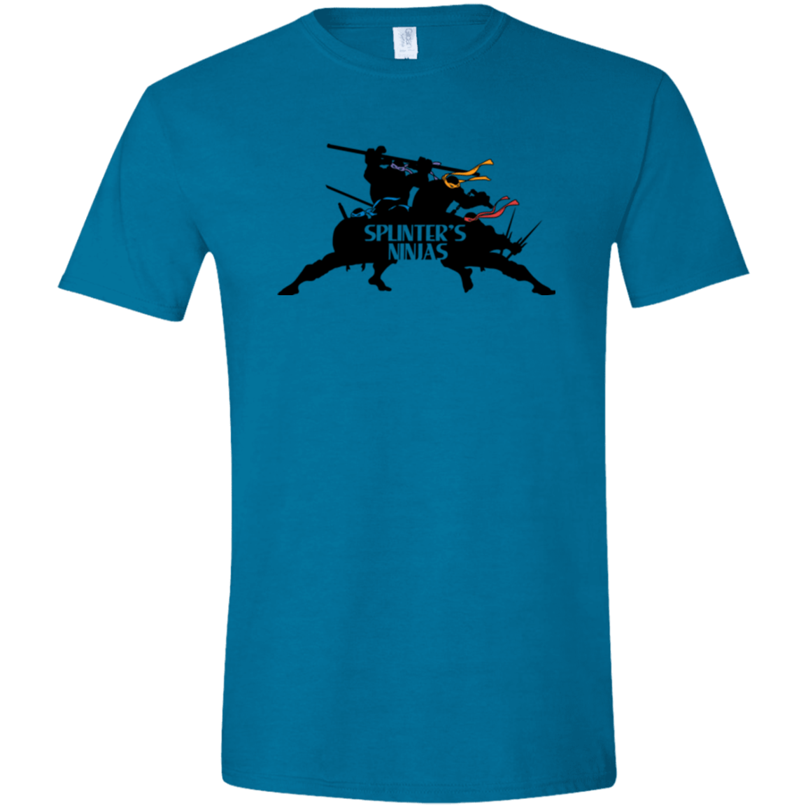 T-Shirts Antique Sapphire / S Splinters Ninjas Men's Semi-Fitted Softstyle