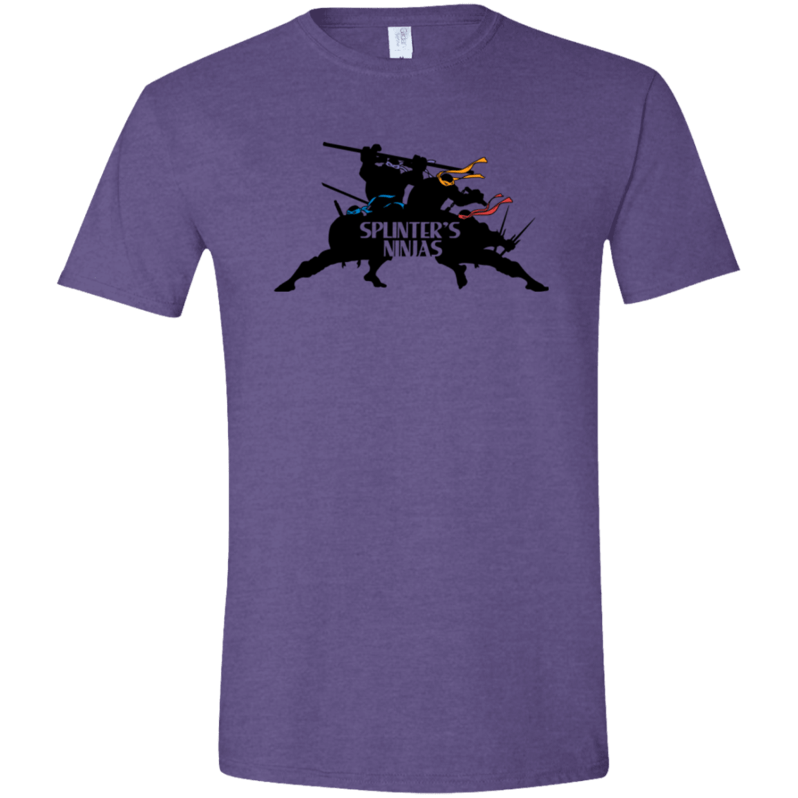 T-Shirts Heather Purple / S Splinters Ninjas Men's Semi-Fitted Softstyle
