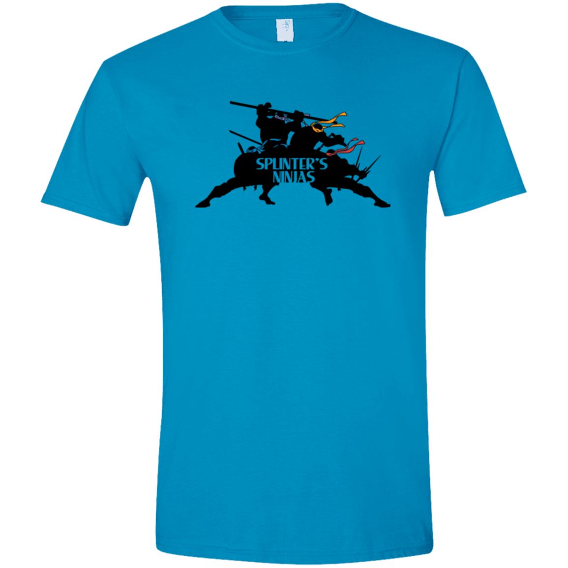 T-Shirts Sapphire / S Splinters Ninjas Men's Semi-Fitted Softstyle
