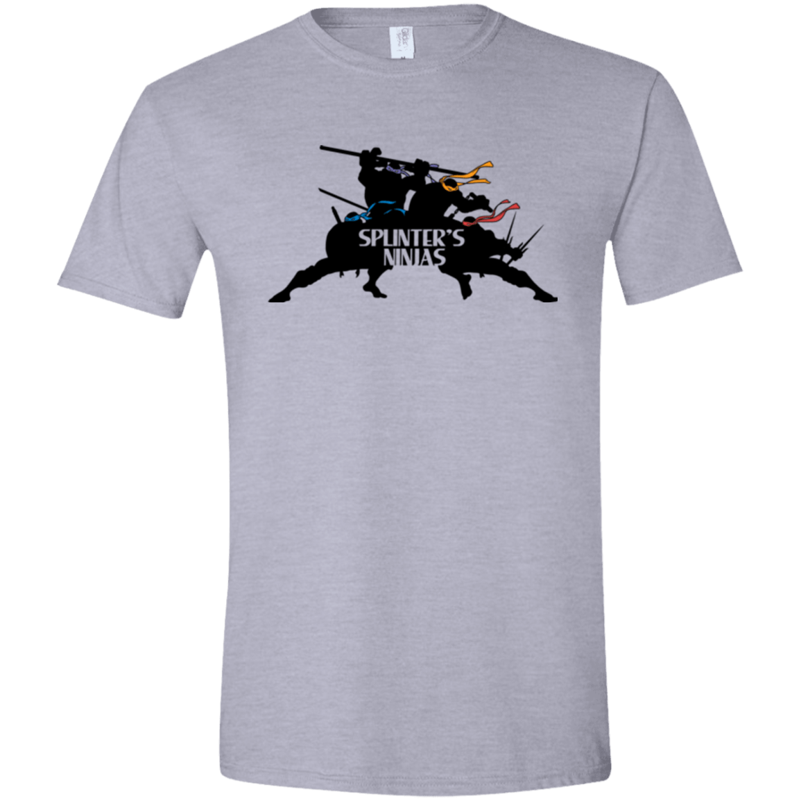 T-Shirts Sport Grey / X-Small Splinters Ninjas Men's Semi-Fitted Softstyle