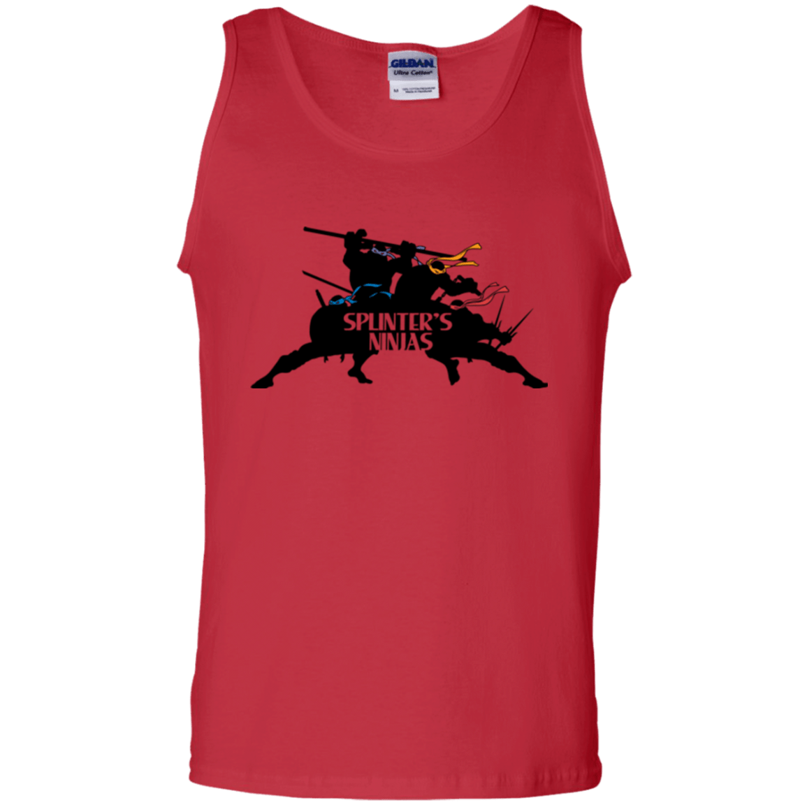 T-Shirts Red / S Splinters Ninjas Men's Tank Top