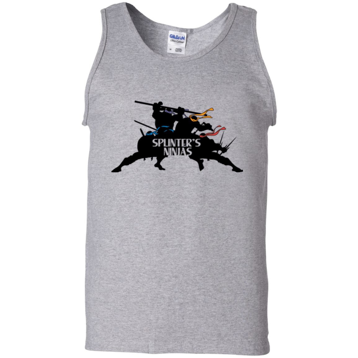 T-Shirts Sport Grey / S Splinters Ninjas Men's Tank Top