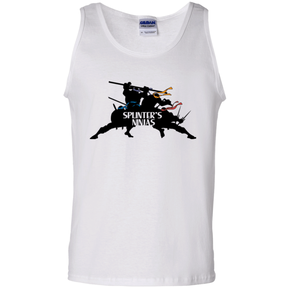 T-Shirts White / S Splinters Ninjas Men's Tank Top