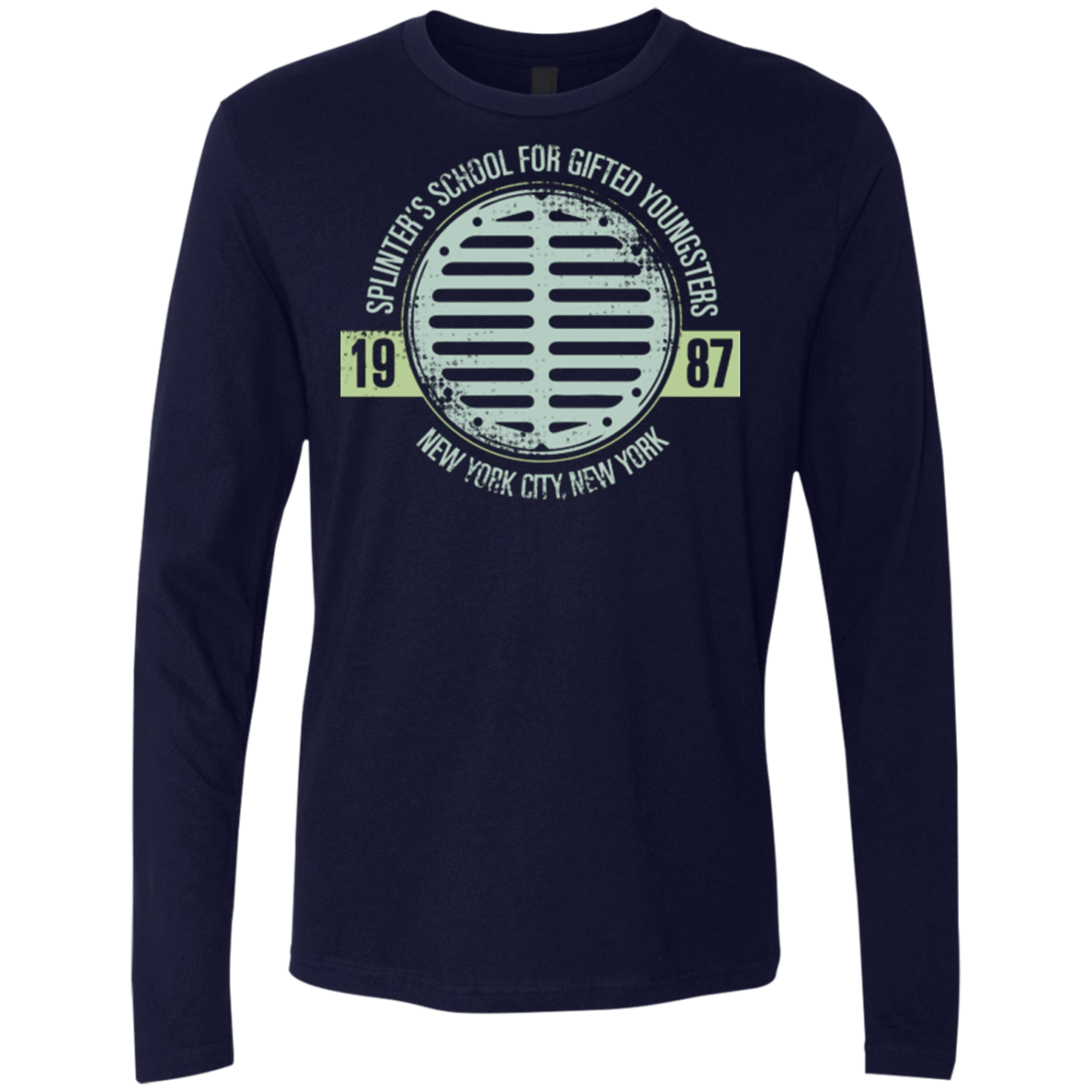 T-Shirts Midnight Navy / Small Splinters School Men's Premium Long Sleeve