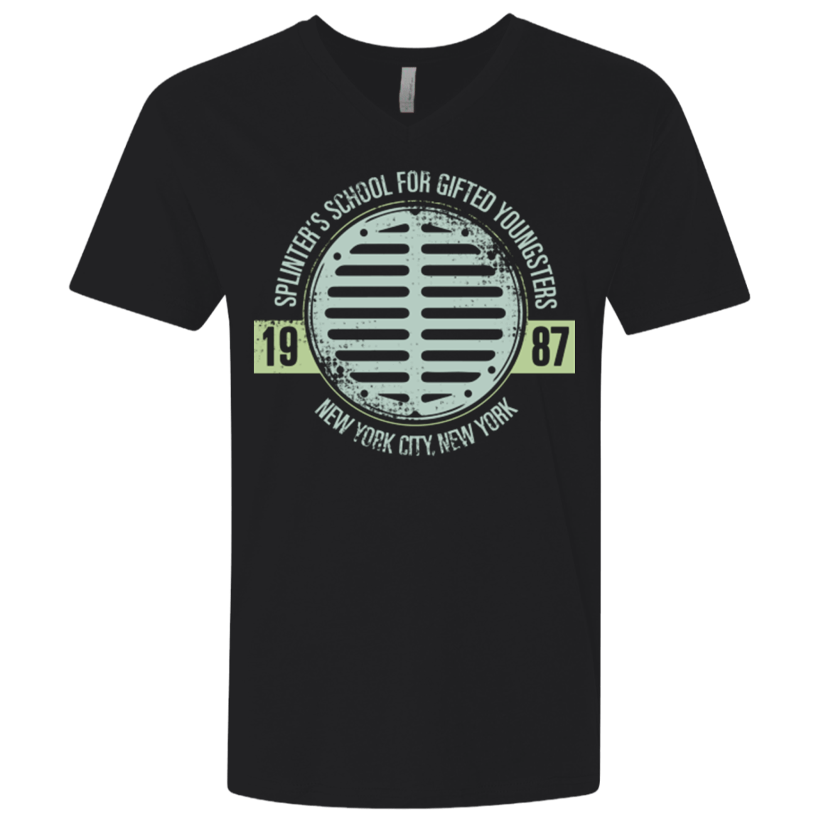 T-Shirts Black / X-Small Splinters School Men's Premium V-Neck