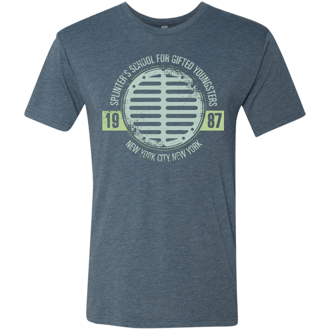 T-Shirts Indigo / Small Splinters School Men's Triblend T-Shirt