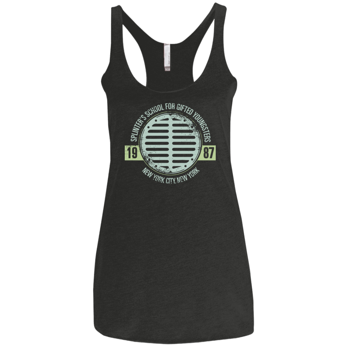T-Shirts Vintage Black / X-Small Splinters School Women's Triblend Racerback Tank