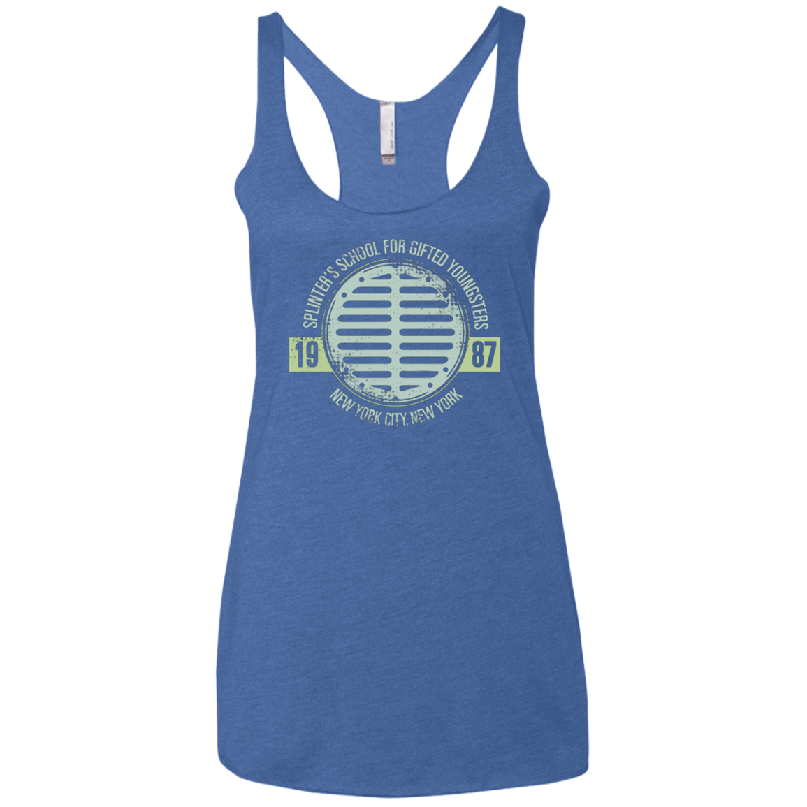 T-Shirts Vintage Royal / X-Small Splinters School Women's Triblend Racerback Tank