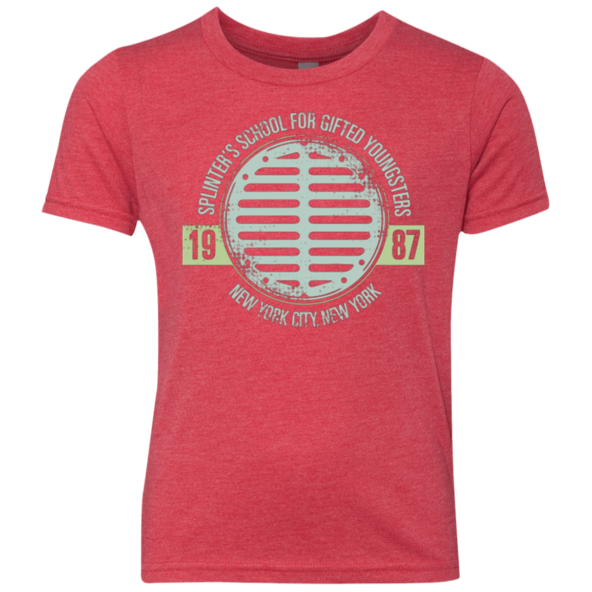 T-Shirts Vintage Red / YXS Splinters School Youth Triblend T-Shirt