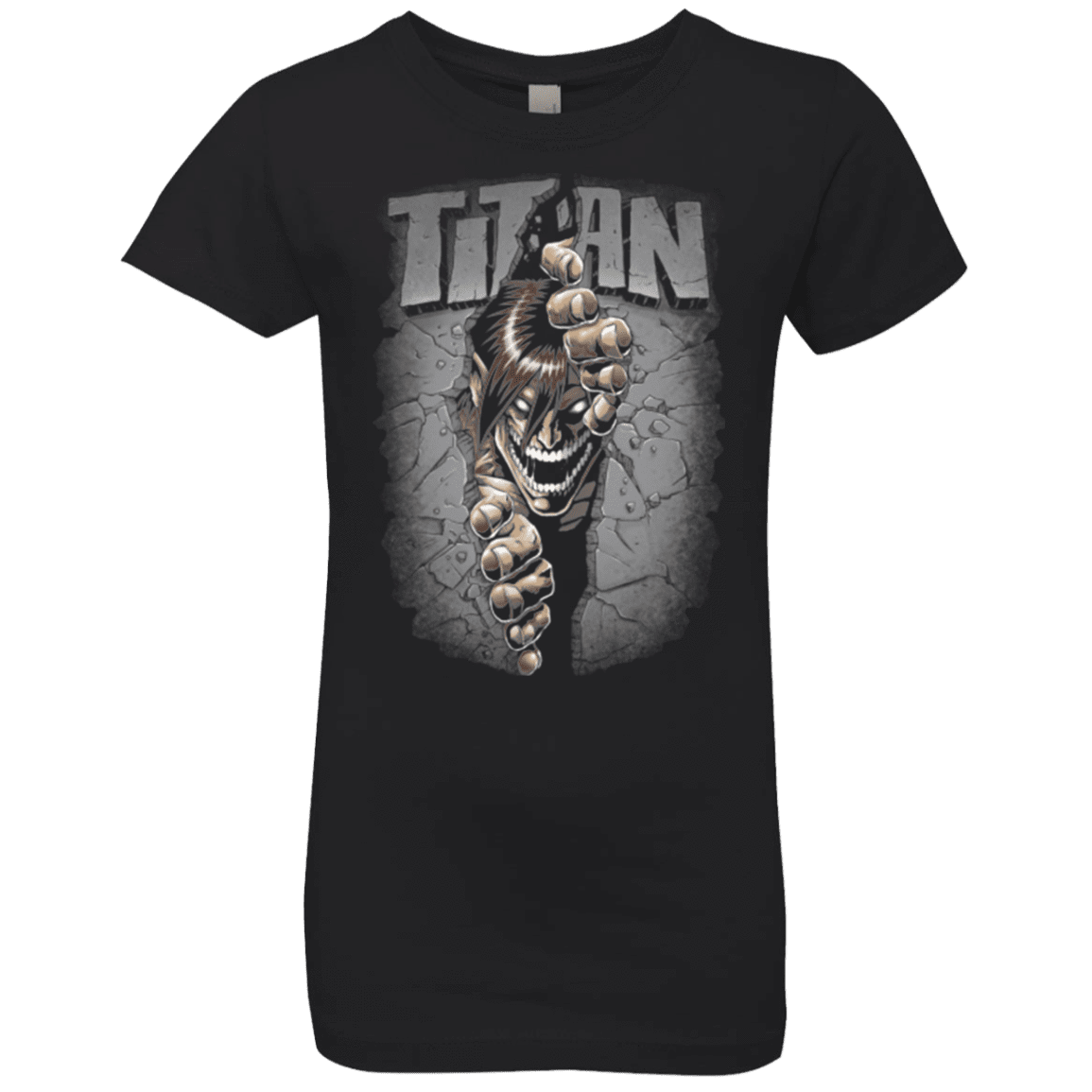 T-Shirts Black / YXS Split Titan Girls Premium T-Shirt