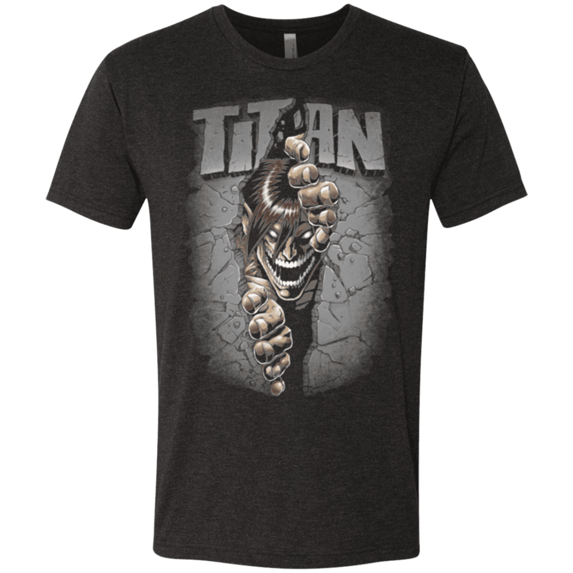 T-Shirts Vintage Black / Small Split Titan Men's Triblend T-Shirt