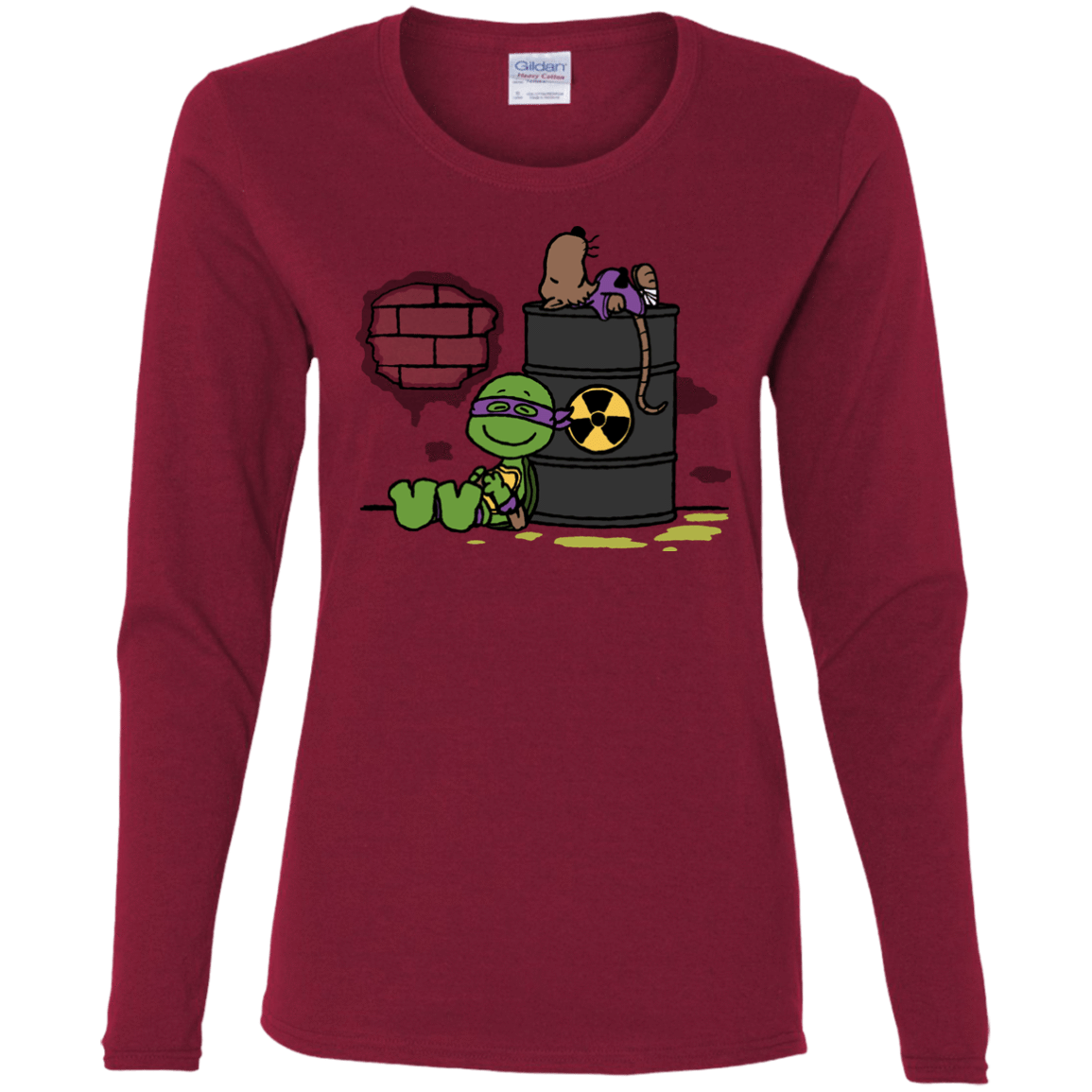 T-Shirts Cardinal / S Splooty Women's Long Sleeve T-Shirt