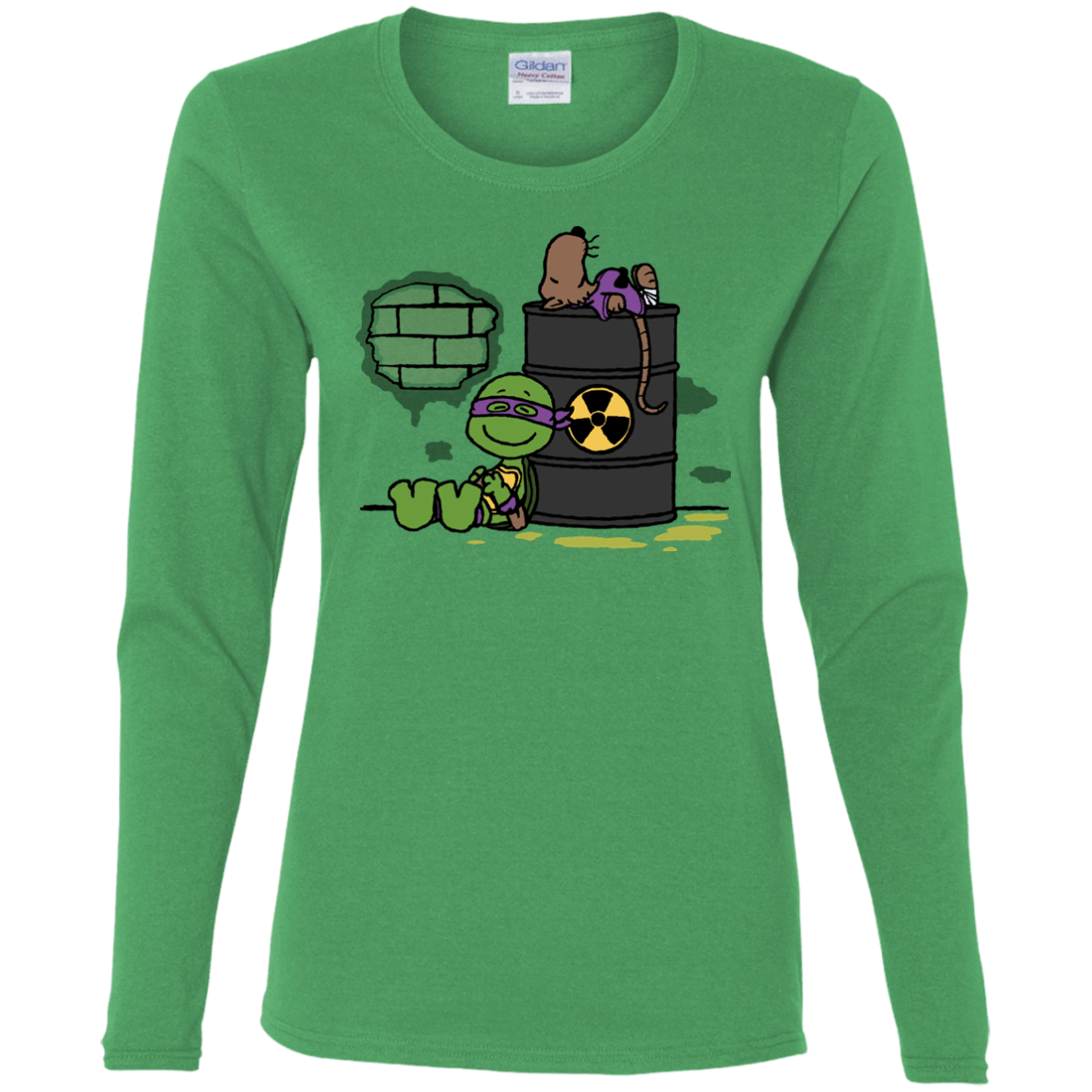 T-Shirts Irish Green / S Splooty Women's Long Sleeve T-Shirt