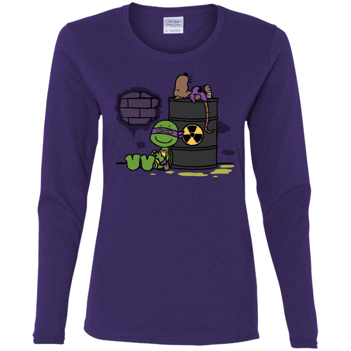 T-Shirts Purple / S Splooty Women's Long Sleeve T-Shirt