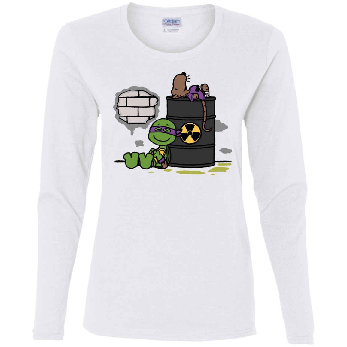 T-Shirts White / S Splooty Women's Long Sleeve T-Shirt