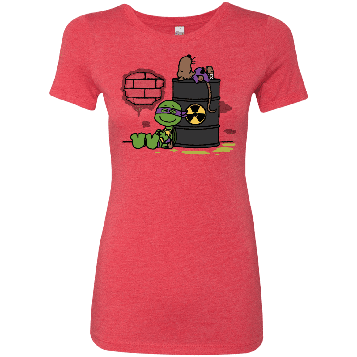 T-Shirts Vintage Red / S Splooty Women's Triblend T-Shirt