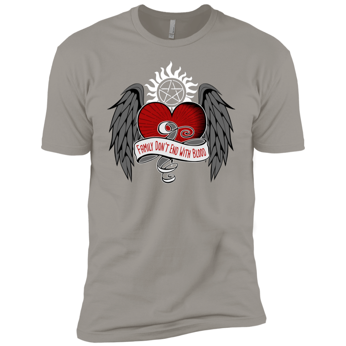 T-Shirts Light Grey / YXS SPN Tattoo Boys Premium T-Shirt