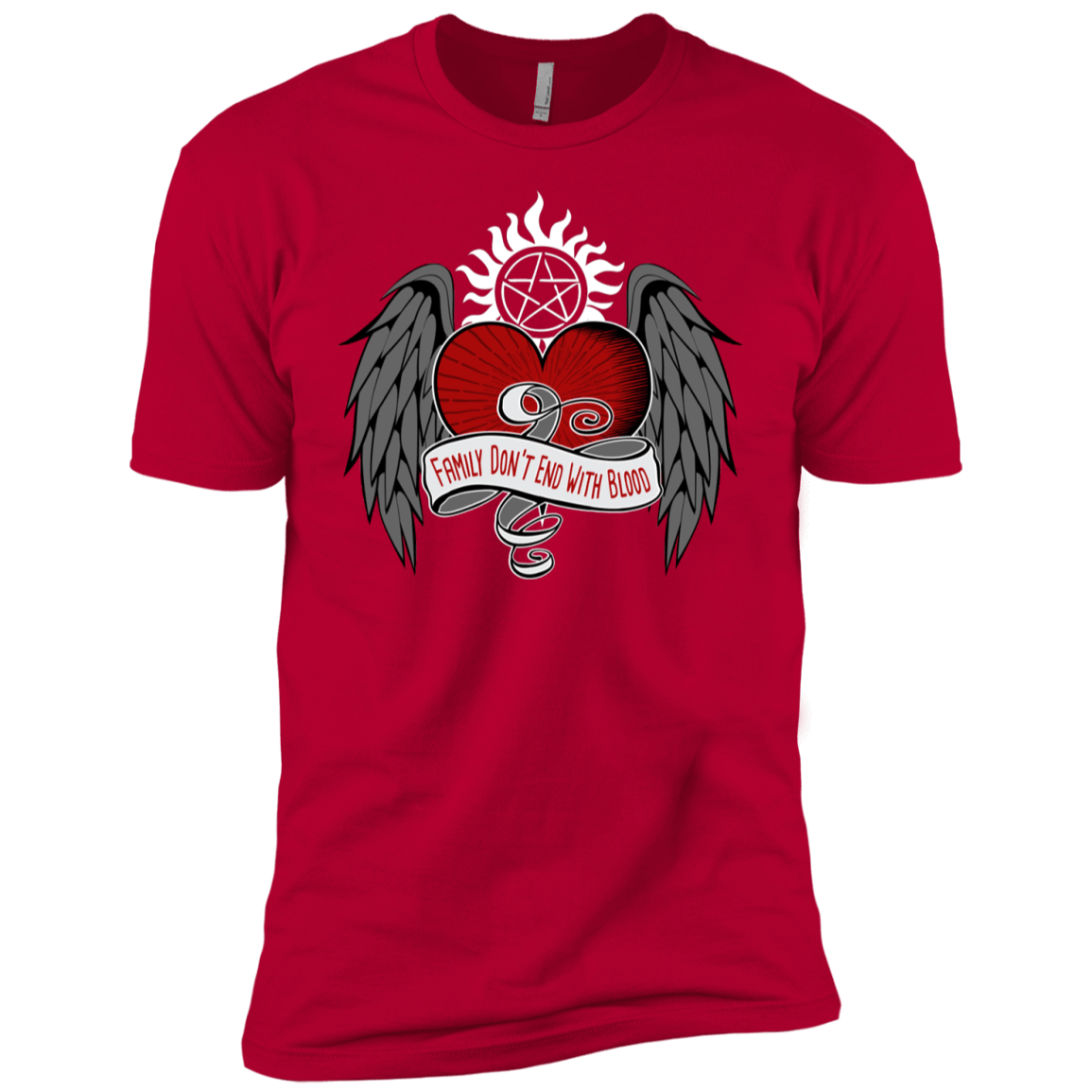 T-Shirts Red / YXS SPN Tattoo Boys Premium T-Shirt