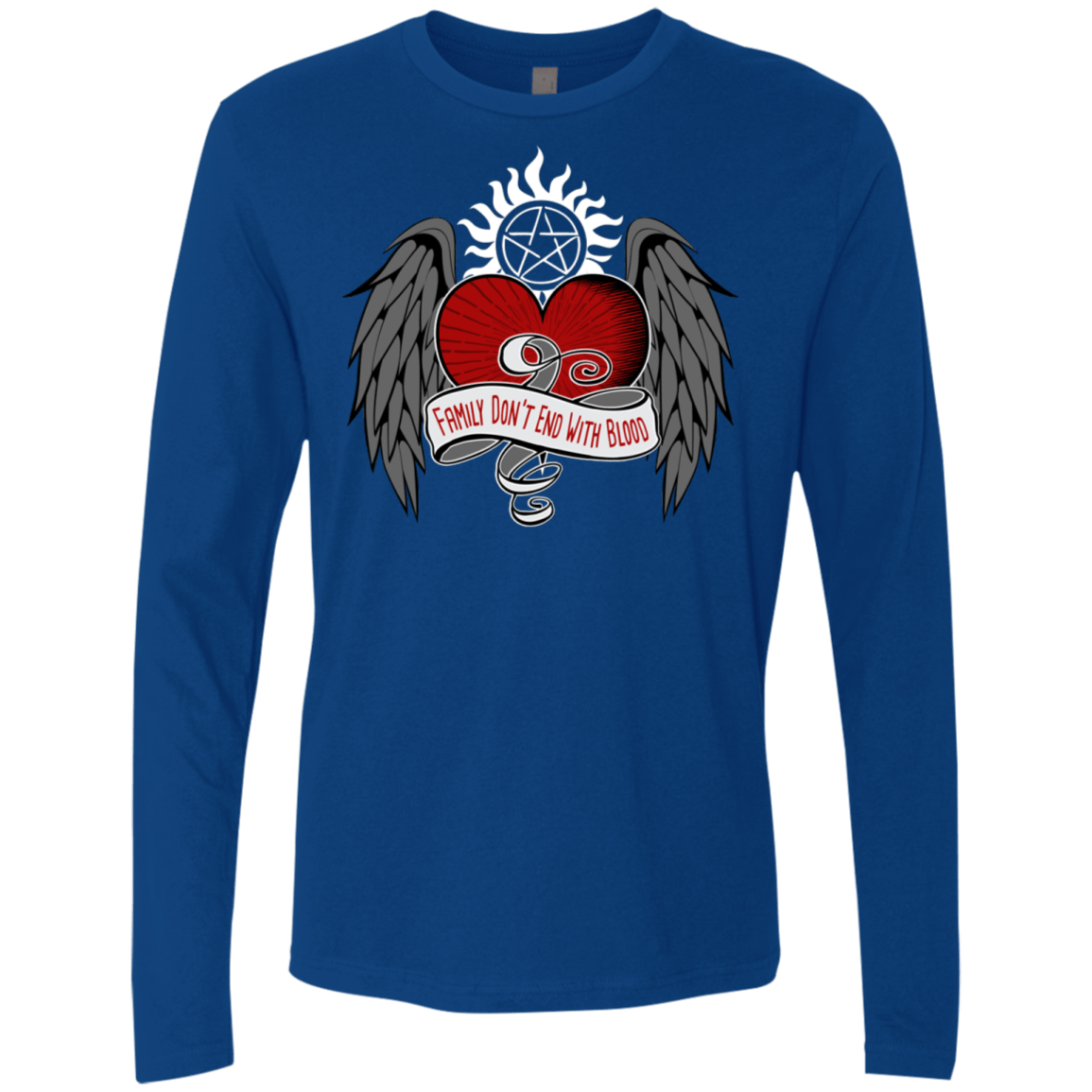 T-Shirts Royal / S SPN Tattoo Men's Premium Long Sleeve