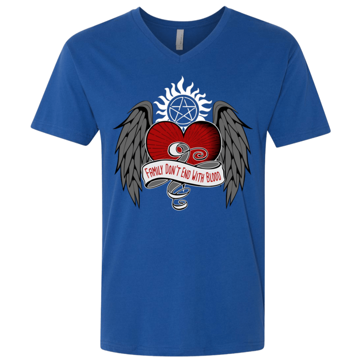 T-Shirts Royal / X-Small SPN Tattoo Men's Premium V-Neck