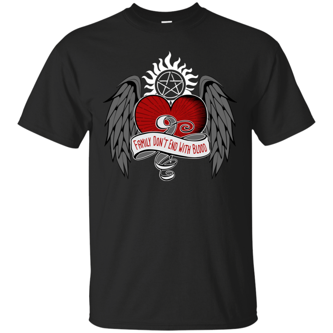 T-Shirts Black / S SPN Tattoo T-Shirt