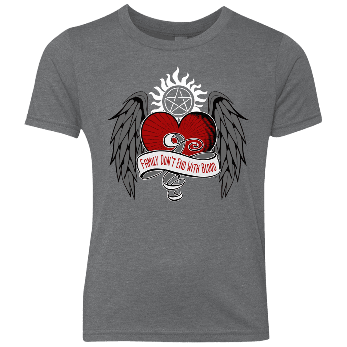 T-Shirts Premium Heather / YXS SPN Tattoo Youth Triblend T-Shirt