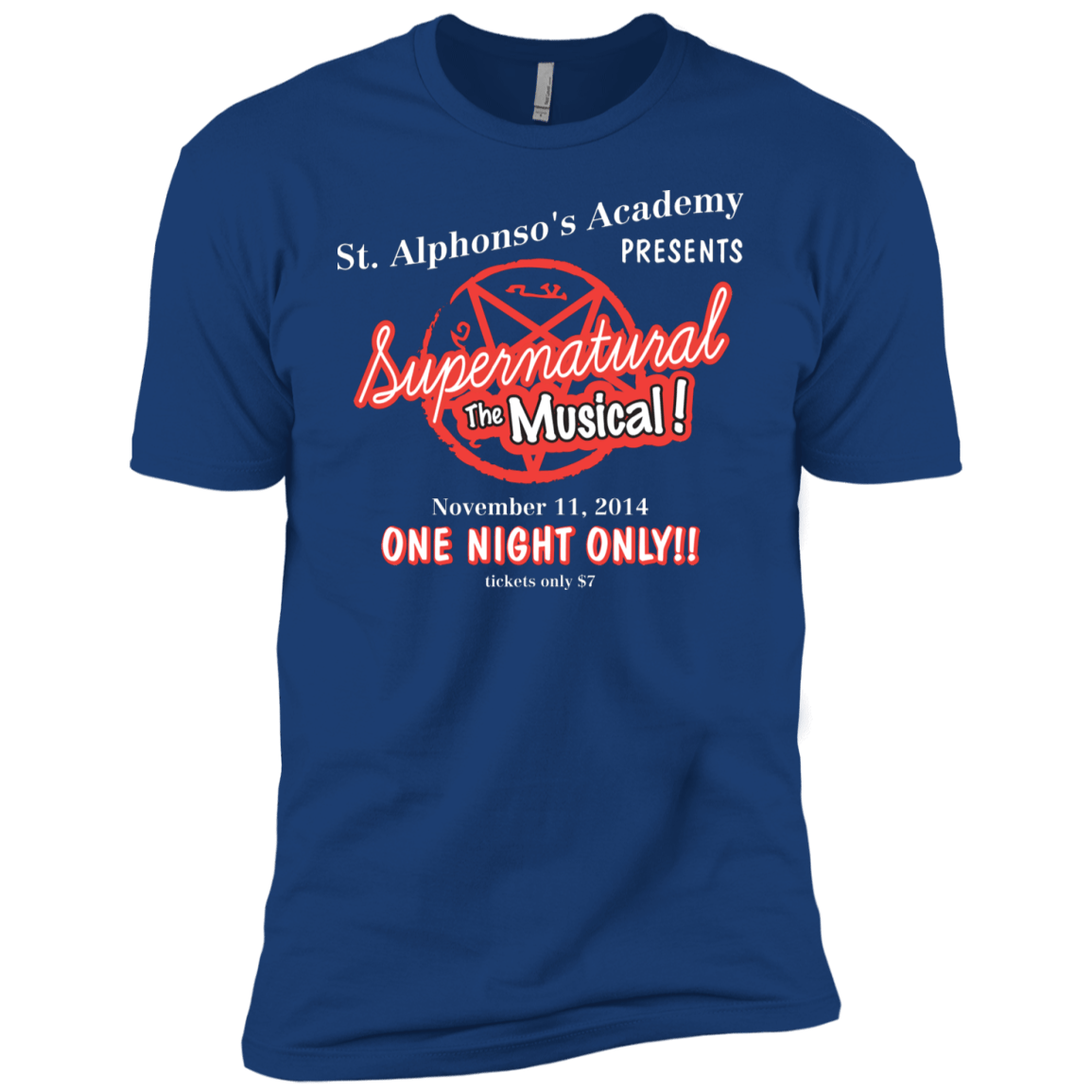 T-Shirts Royal / YXS SPN The Musical Boys Premium T-Shirt