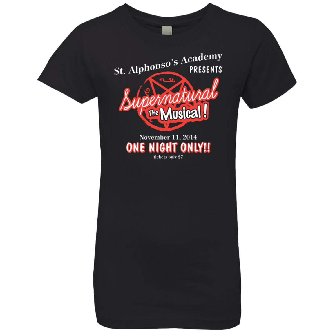 T-Shirts Black / YXS SPN The Musical Girls Premium T-Shirt