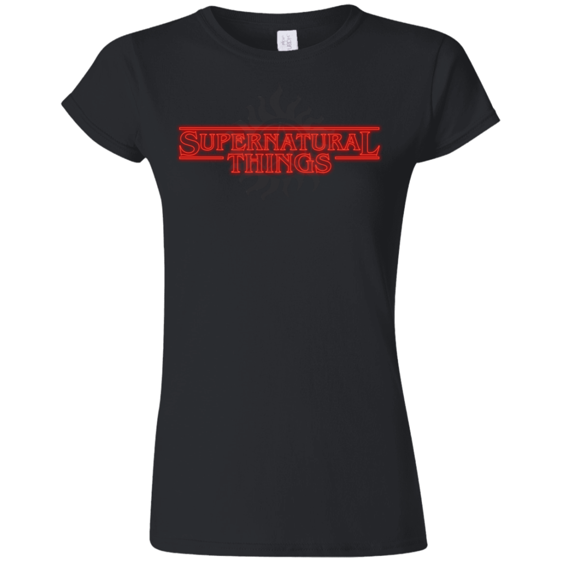 T-Shirts Black / S SPN Things Junior Slimmer-Fit T-Shirt