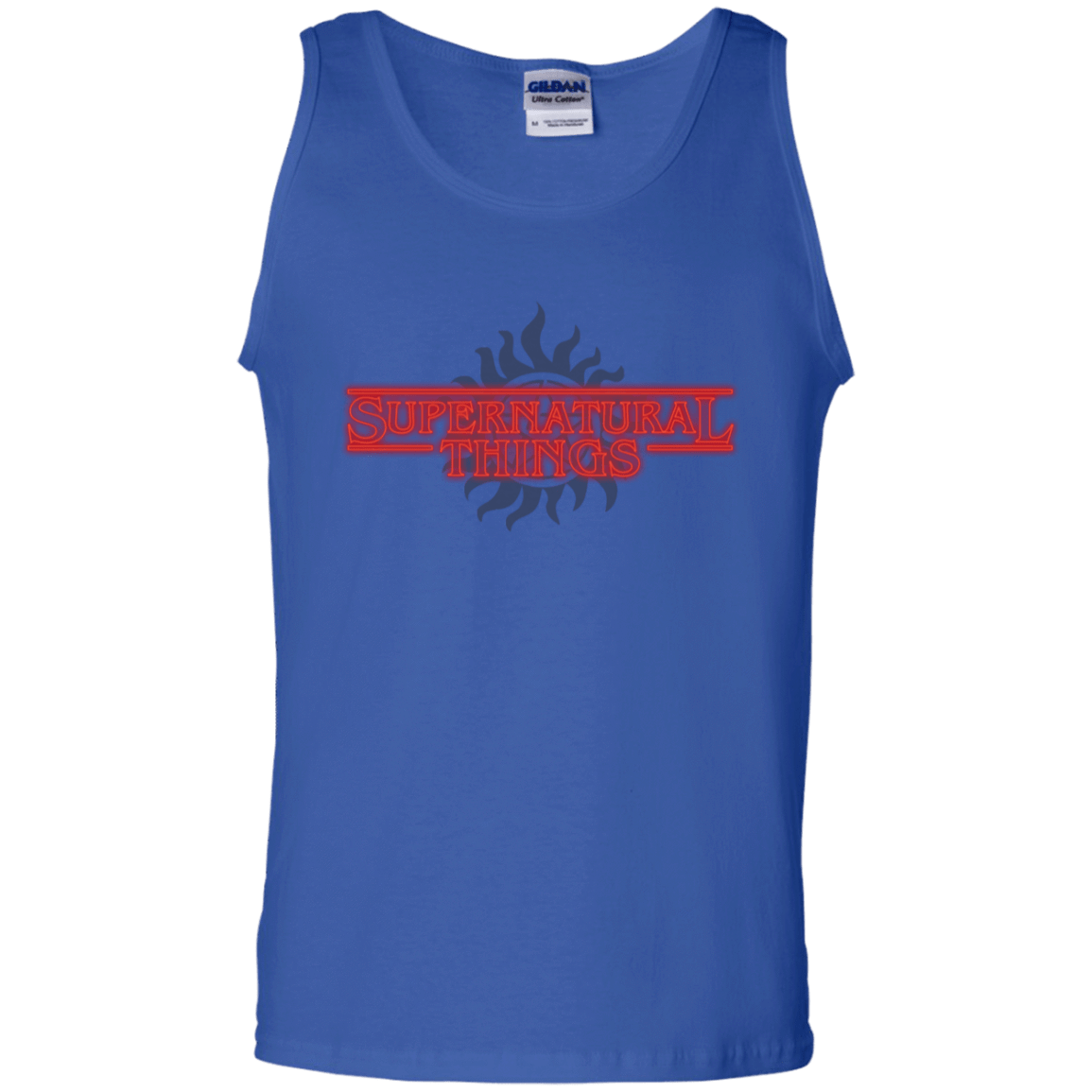 T-Shirts Royal / S SPN Things Men's Tank Top