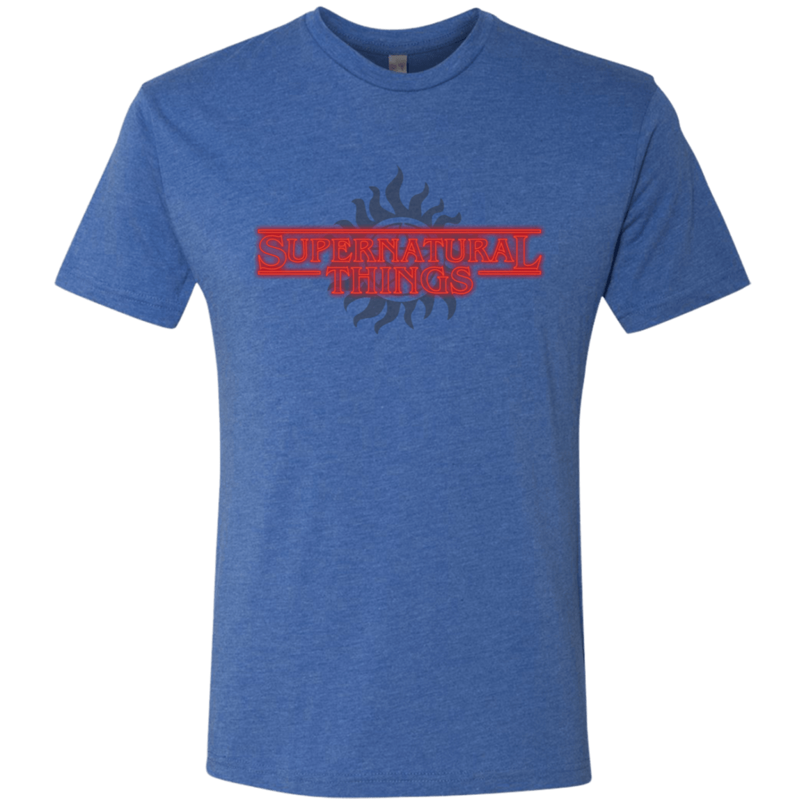 T-Shirts Vintage Royal / S SPN Things Men's Triblend T-Shirt