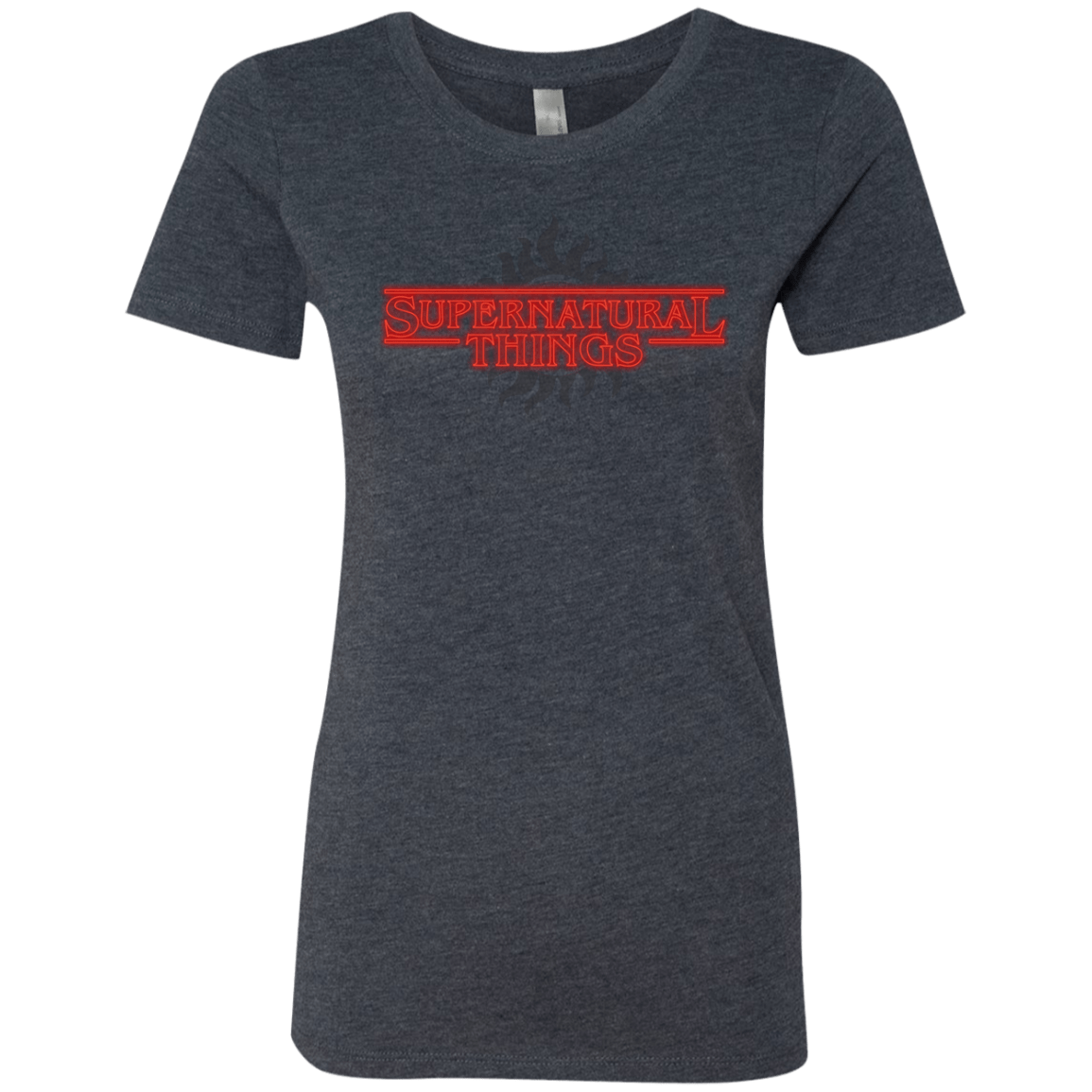 T-Shirts Vintage Navy / S SPN Things Women's Triblend T-Shirt